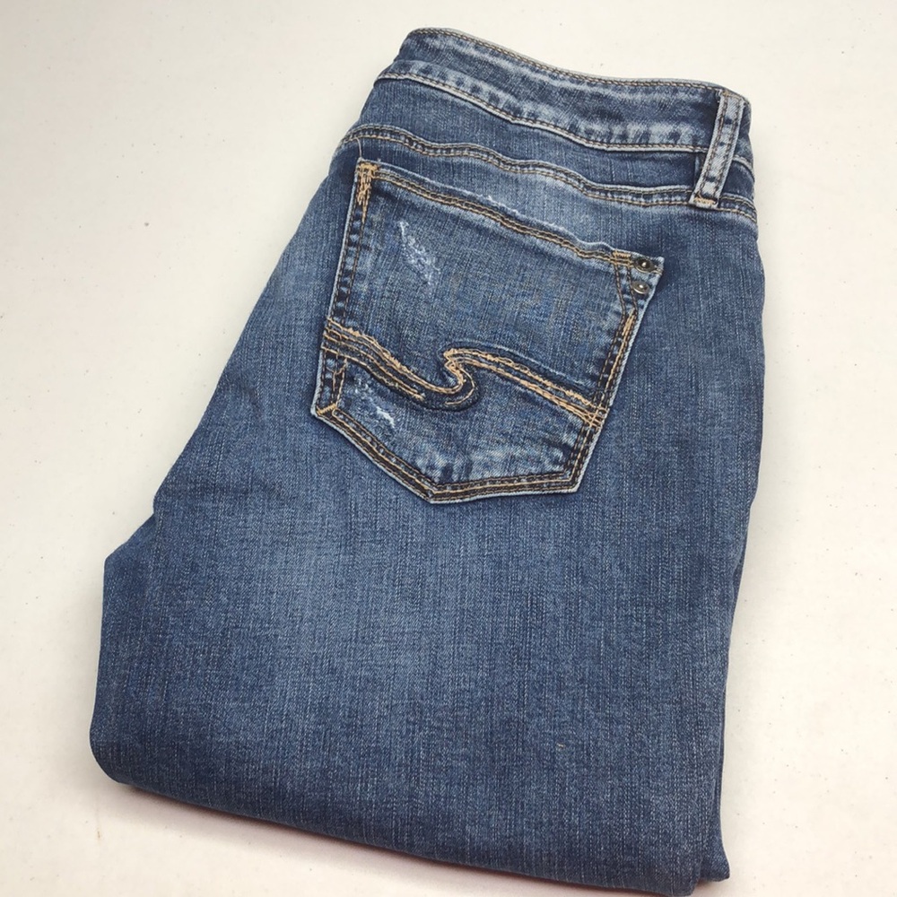 SILVER ELYSE SLIM BOOT JEANS 31x33 ⭐️